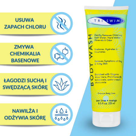 TRISWIM ŻEL DO POD PRYSZNIC DLA PŁYWAKÓW 251 ML